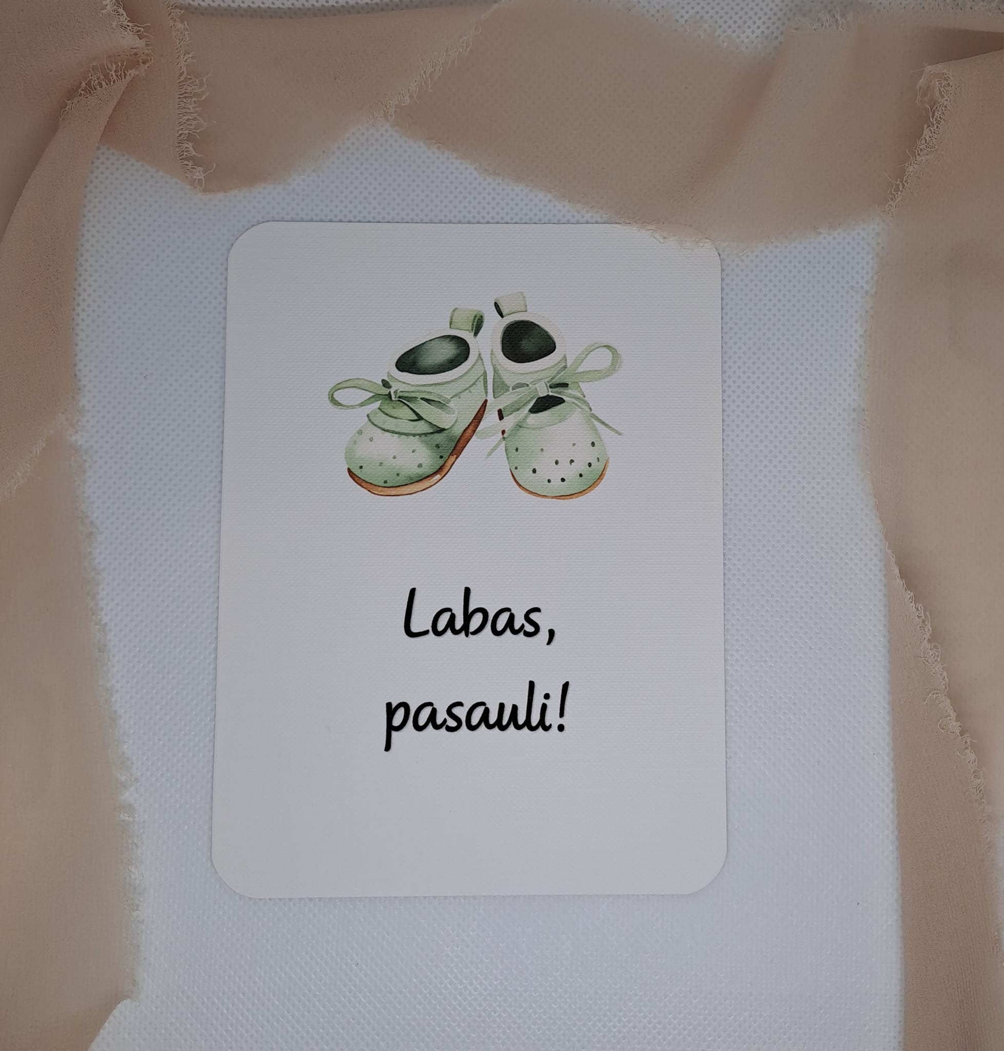 Kūdikio mėnesių kortelės "Pavasaris"