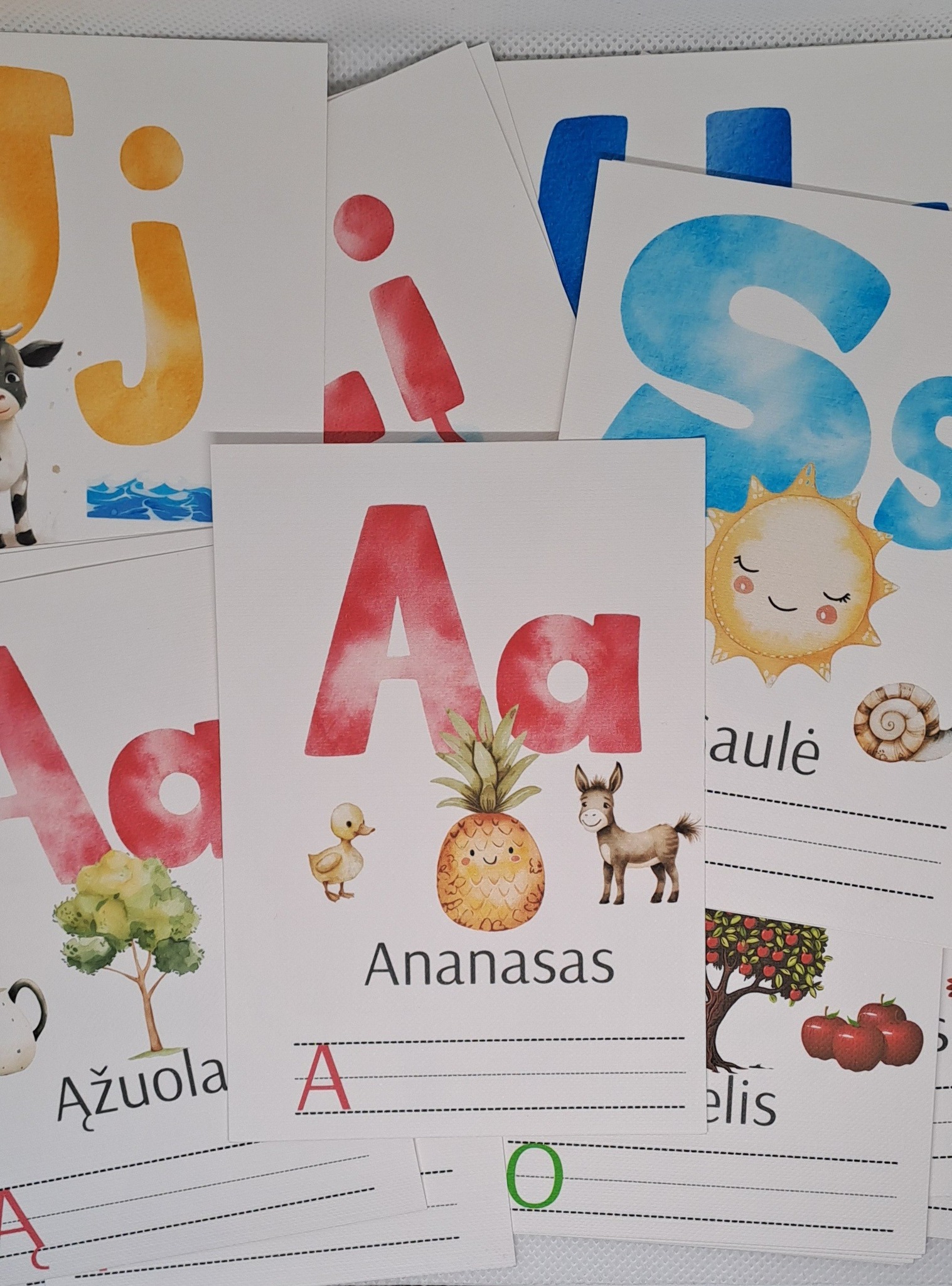 Abėcėlės kortelės