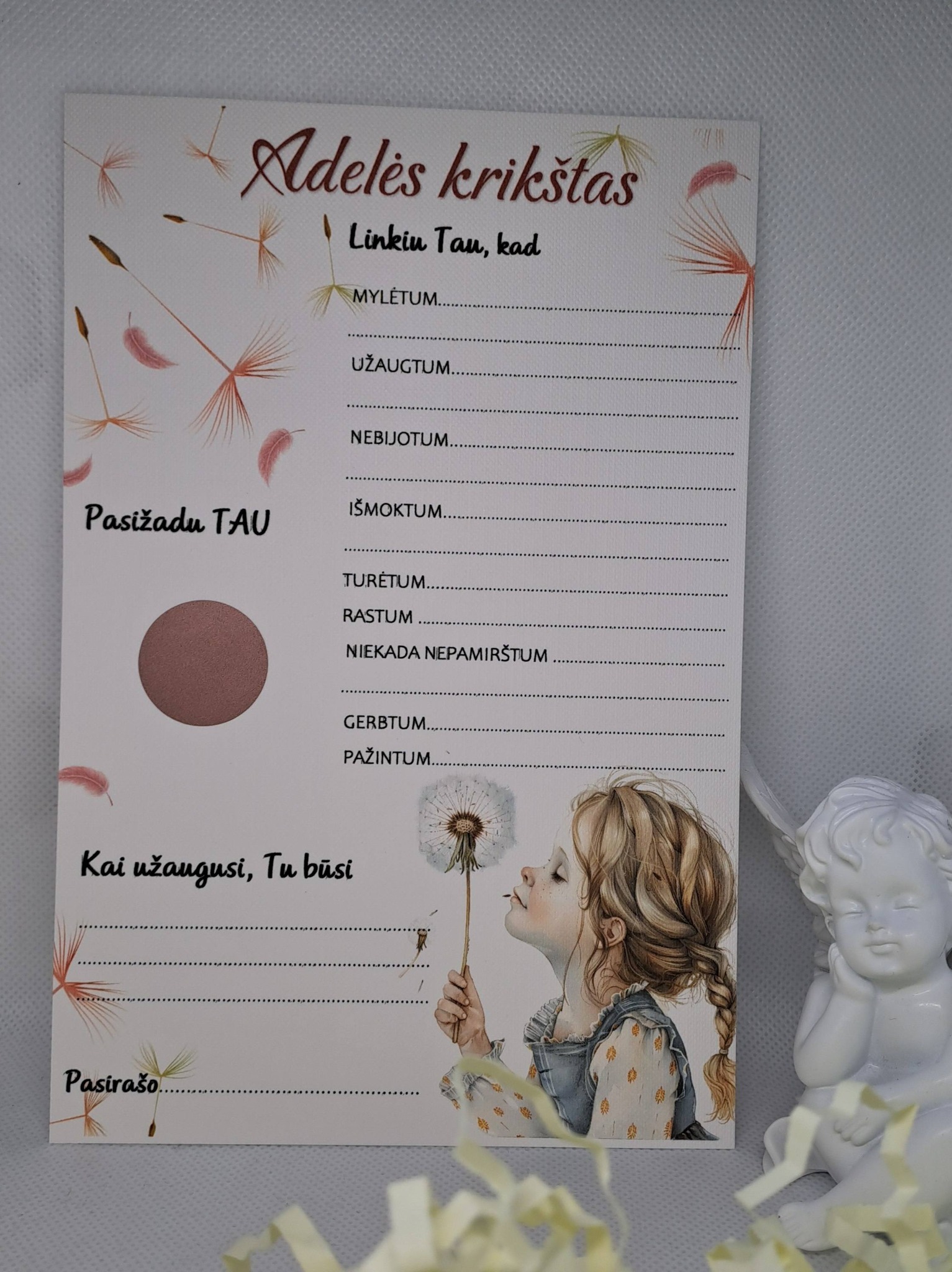 Krikštynų žaidimas ADELĖ II