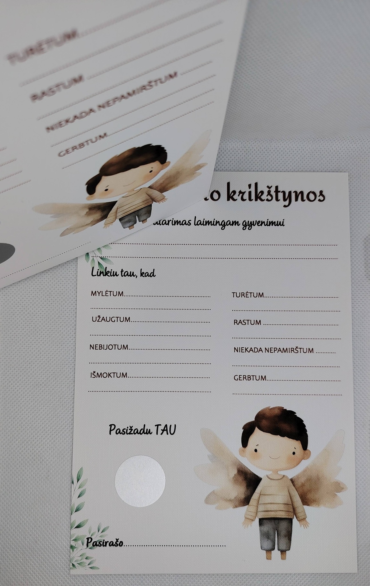 Krikštynų žaidimas JOKŪBAS