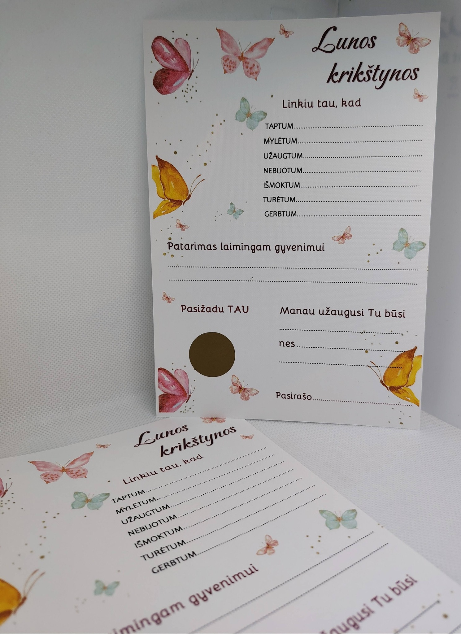 Krikštynų žaidimas LUNA