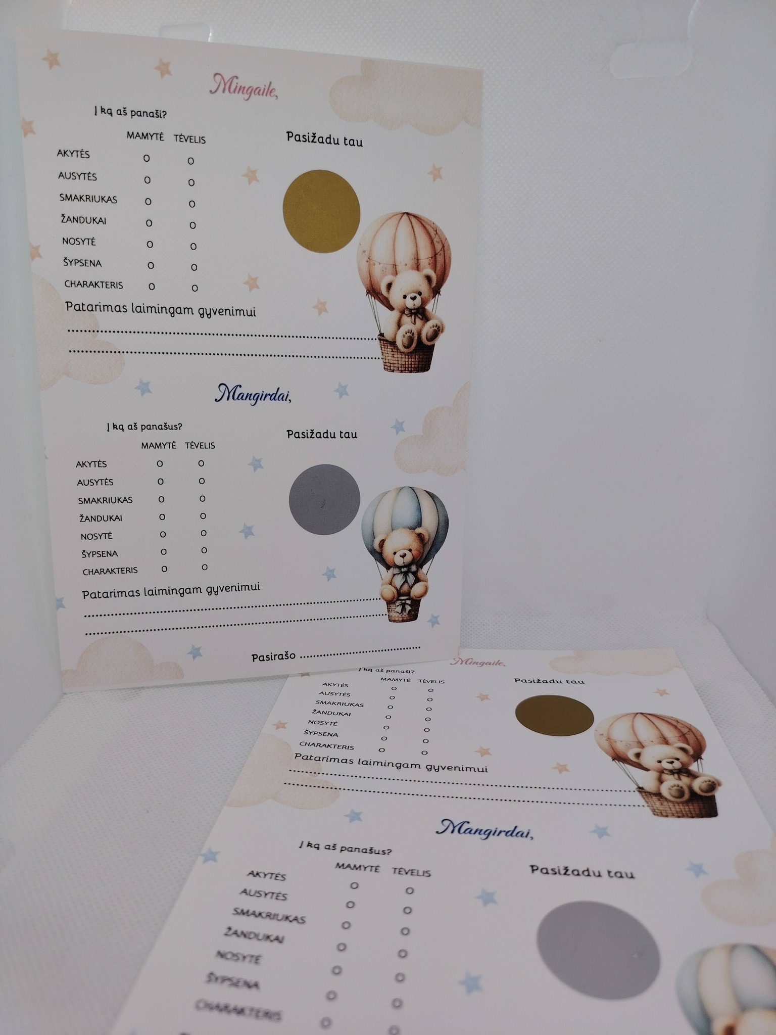 Krikštynų žaidimas dviems