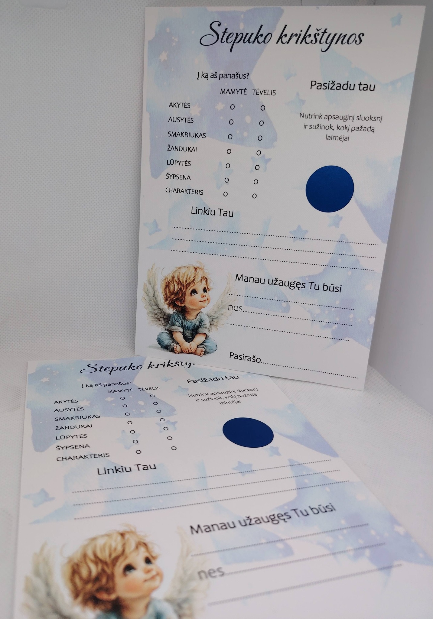 Krikštynų žaidimas STEPUKAS