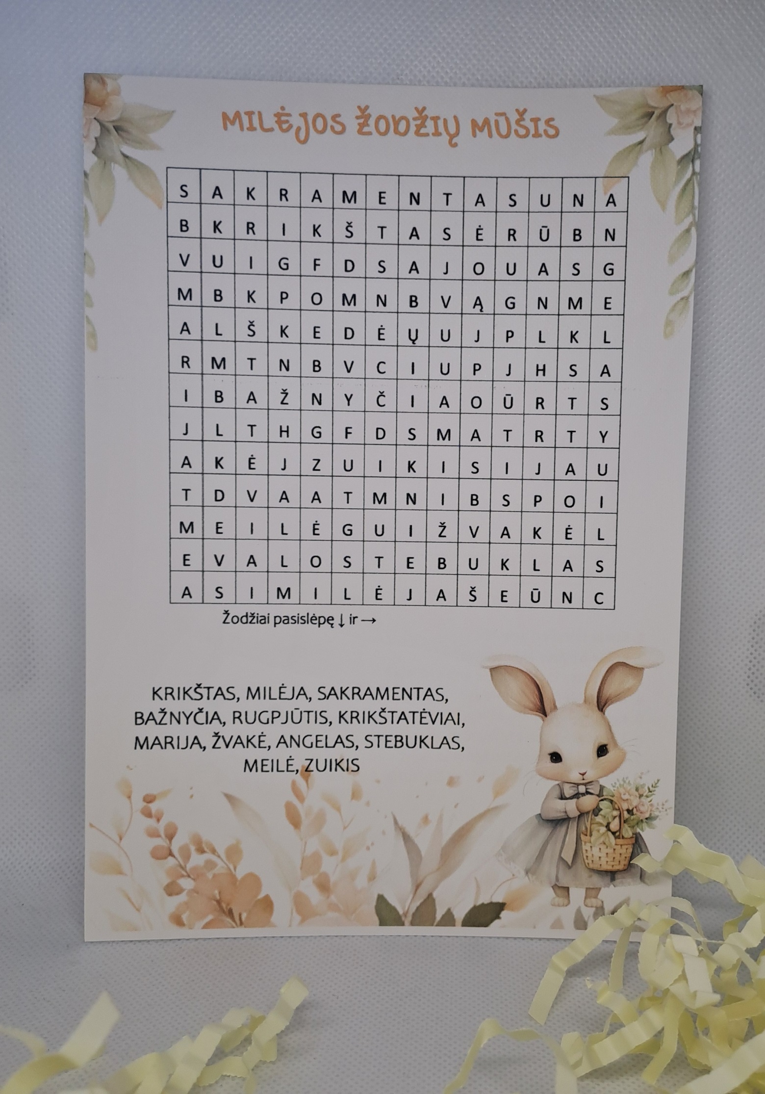 Krikštynų žodžių mūšis MILĖJA