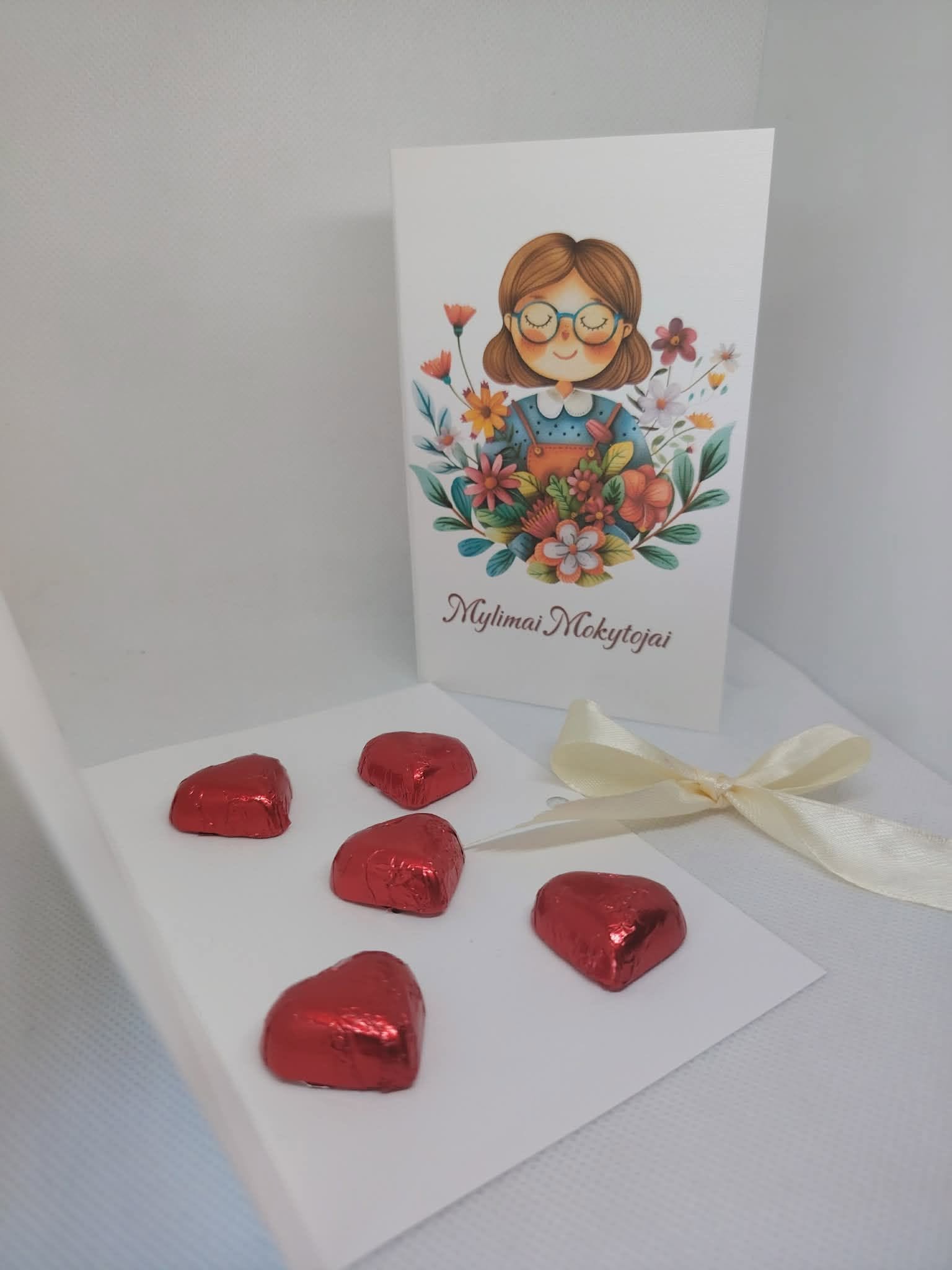 Sveikinimo atvirukas Mokytojų dienos proga